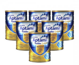【新西兰直邮包邮】Aptamil 爱他美 金装3段 900克x6罐/箱(12个月以上适用)【奶粉订单收件人身份证号必填】 【新西兰直邮包邮】Aptamil 爱他美 金装3段 900克x6罐/箱(12个月以上适用)【奶粉订单收件人身份证号必填】